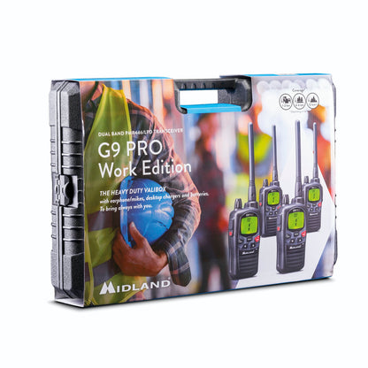 Midland G9 Pro 4 pcs. Case Set PMR446