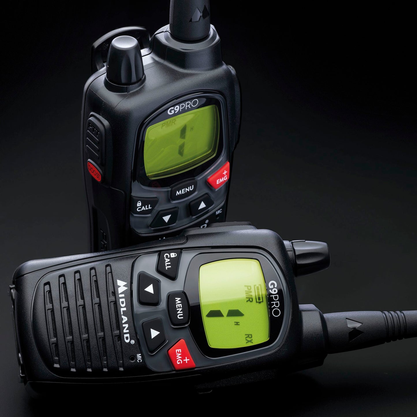 Midland G9 Pro 4 pcs. Case Set PMR446