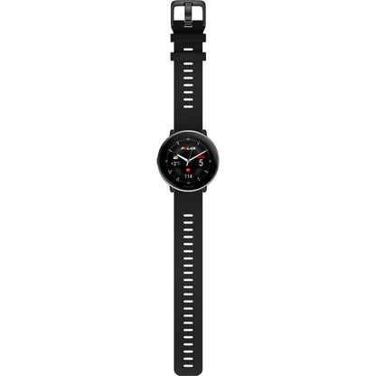 Polar Ignite 3 Titanium Silicone Band black