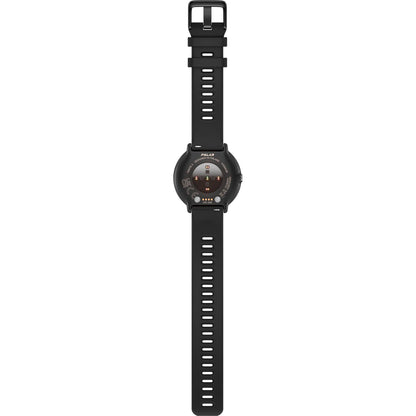 Polar Ignite 3 Titanium Silicone Band black