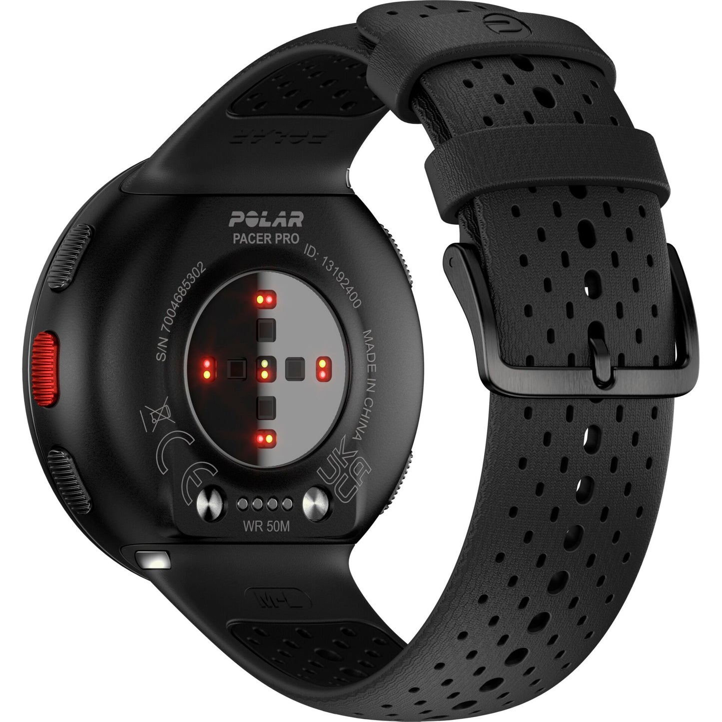 Polar Pacer PRO HR grey/black   M/L