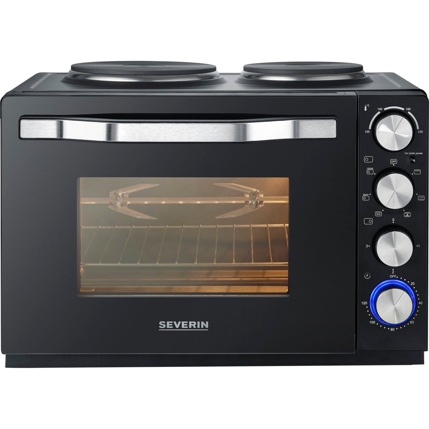 Severin TO 2074  Baking and Toasting Oven with Hotplates