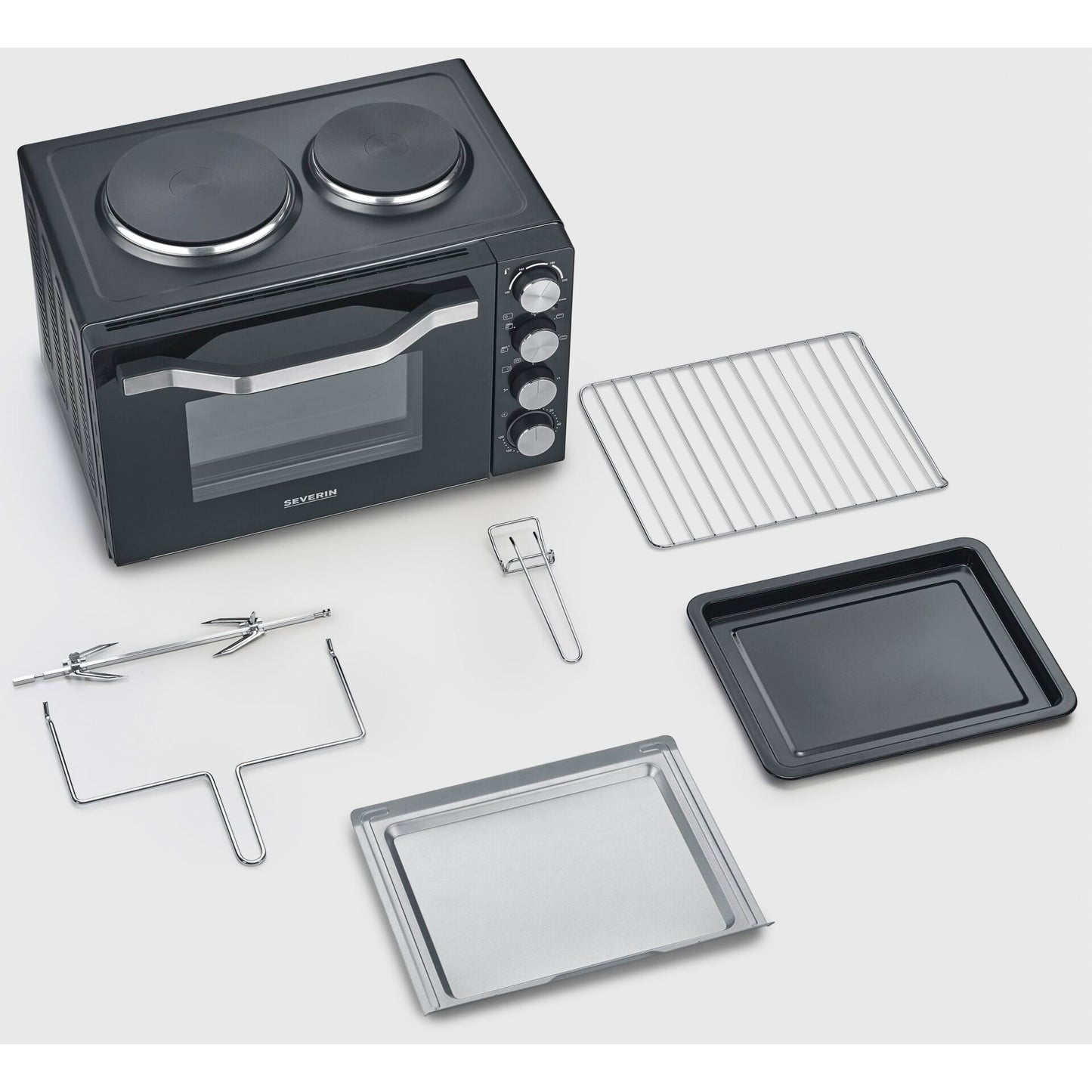 Severin TO 2074  Baking and Toasting Oven with Hotplates