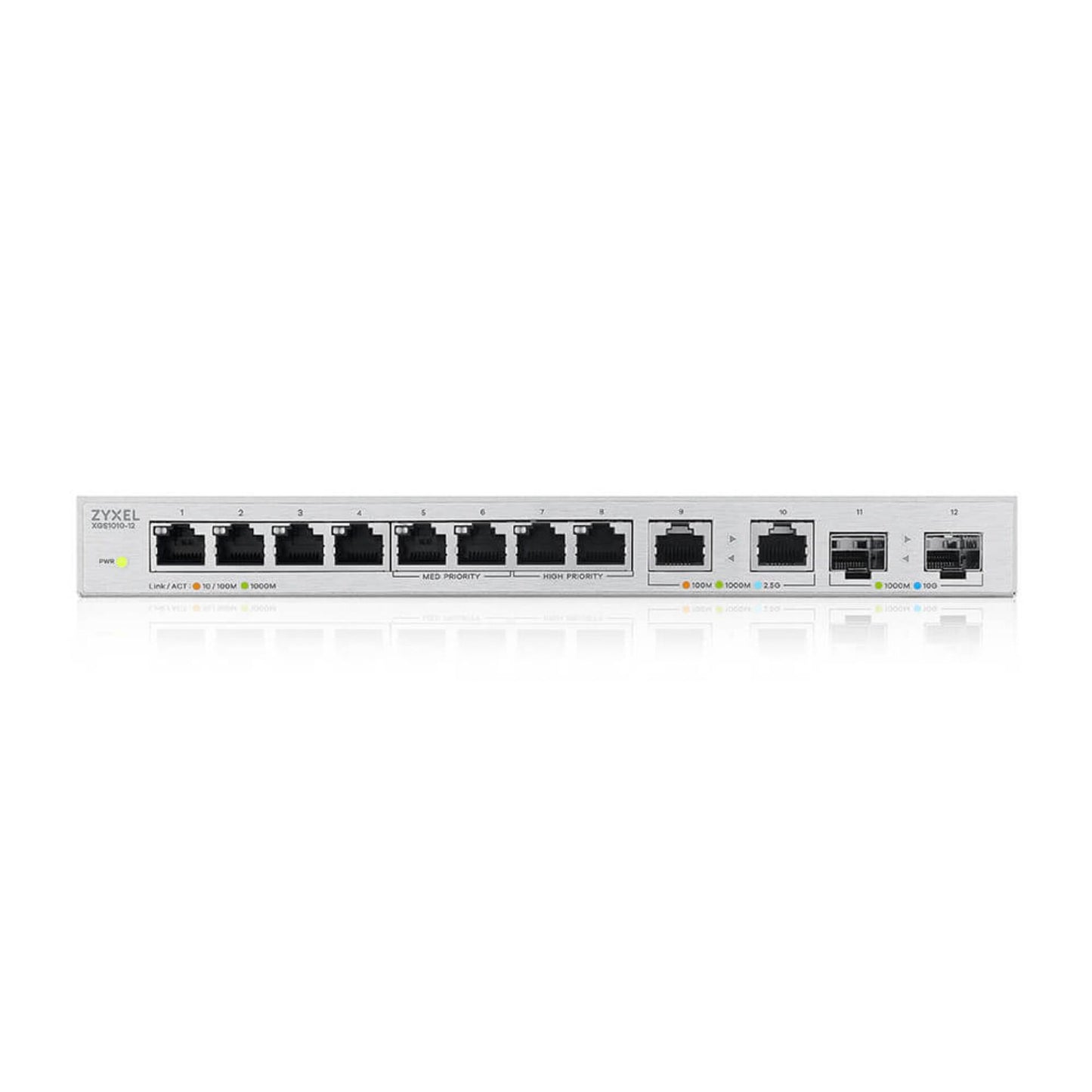 Zyxel XGS1010-12 MultiGig V2 10 Port MultiGig Switch