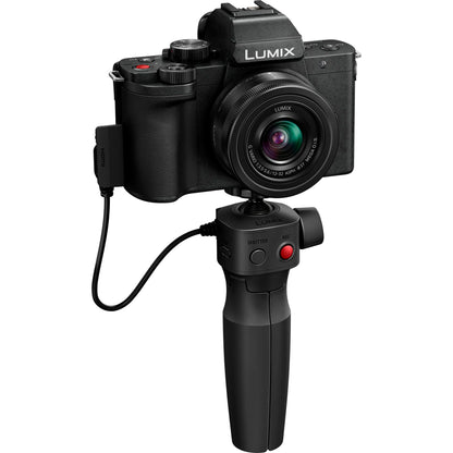 Panasonic Lumix DC-G100D black + H-FS 12-32 + DMW-SHGR2