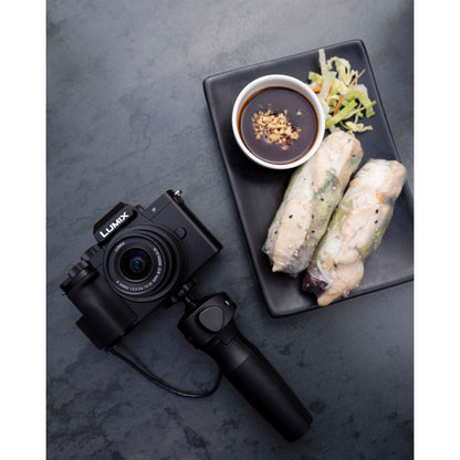 Panasonic Lumix DC-G100D black + H-FS 12-32 + DMW-SHGR2