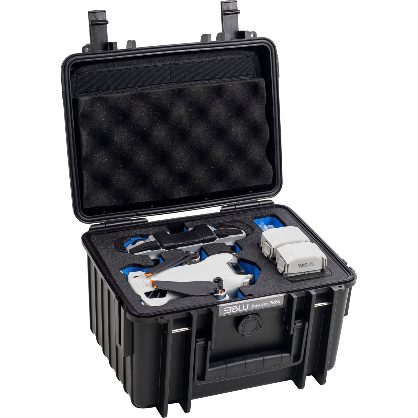 B&W drone.case PP.66 black for DJI Mini 4 Pro