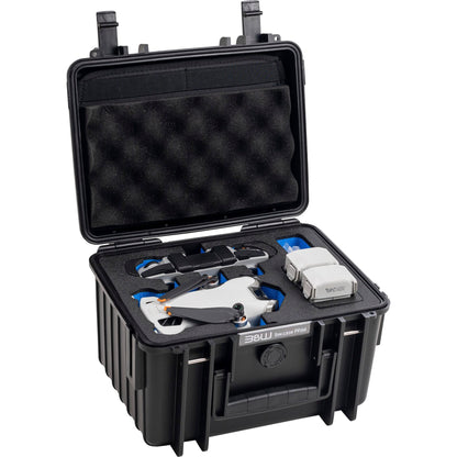 B&W drone.case PP.66 black for DJI Mini 4 Pro