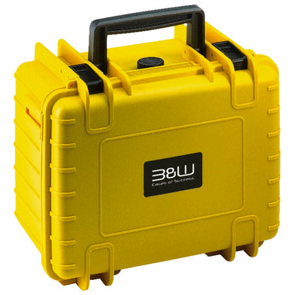 B&W drone.case PP.66 yellow for DJI Mini 4 Pro