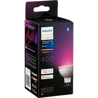 Philips Hue LED Lampe MR16 400lm White Color Amb.