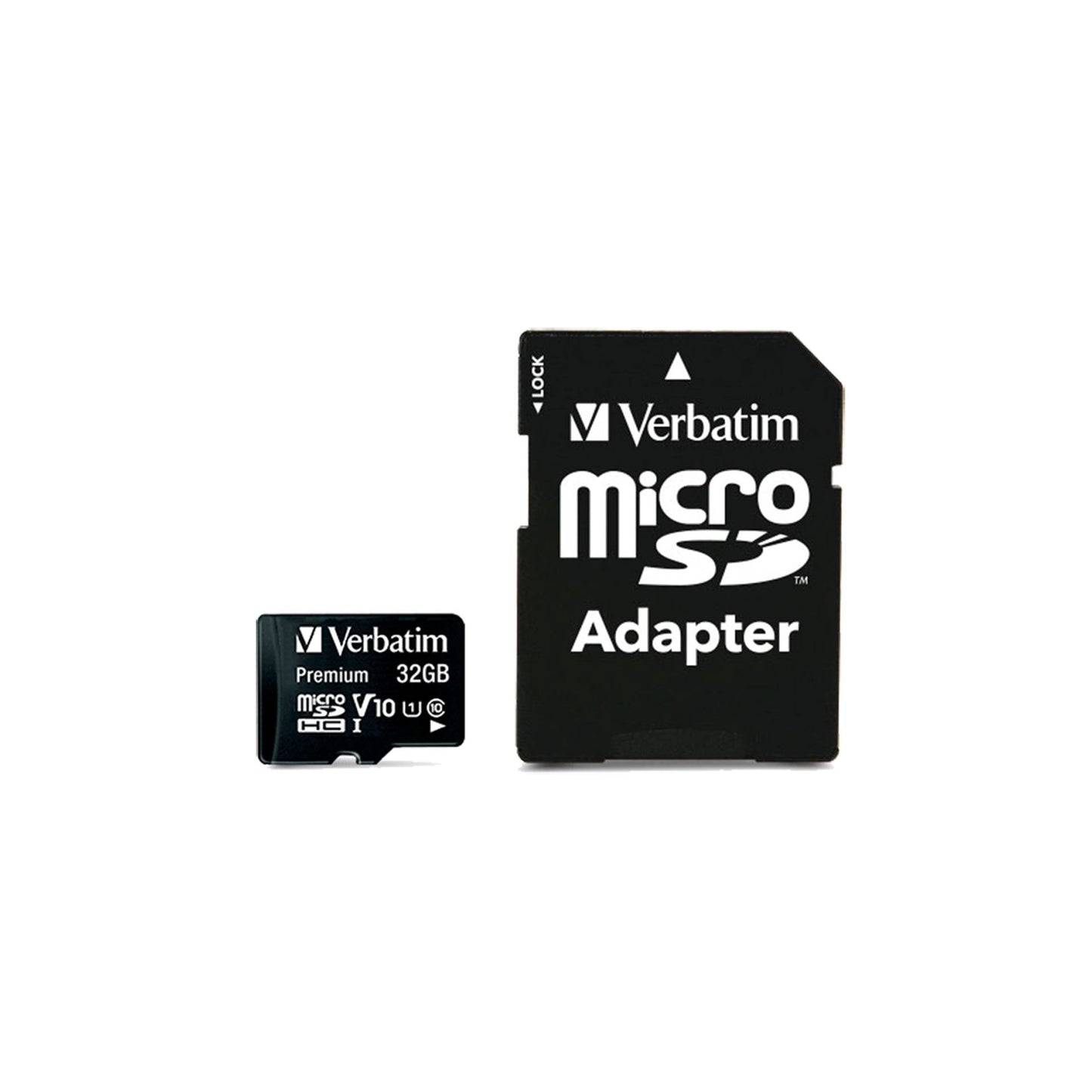 Verbatim microSDHC          32GB Class 10 UHS-I incl Adapt. 44083