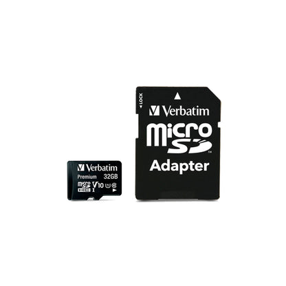 Verbatim microSDHC          32GB Class 10 UHS-I incl Adapt. 44083