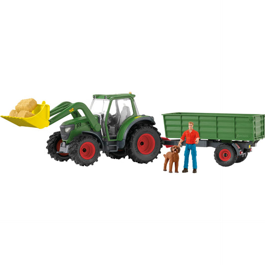 Schleich Farm World        42608 Tractor with Trailer