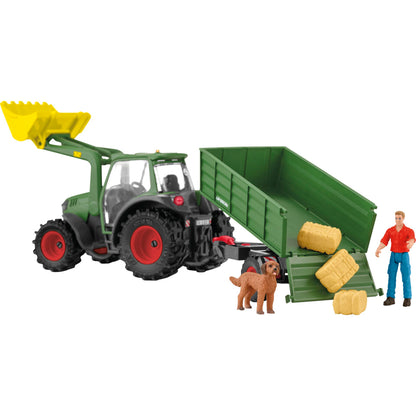 Schleich Farm World        42608 Tractor with Trailer