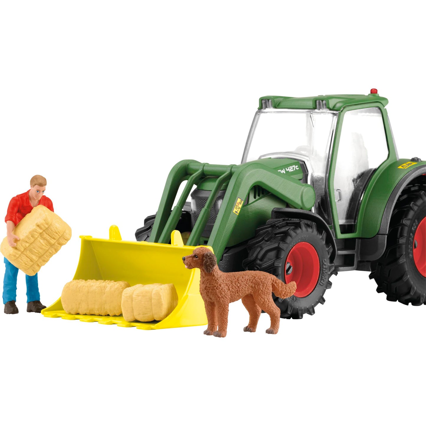 Schleich Farm World        42608 Tractor with Trailer