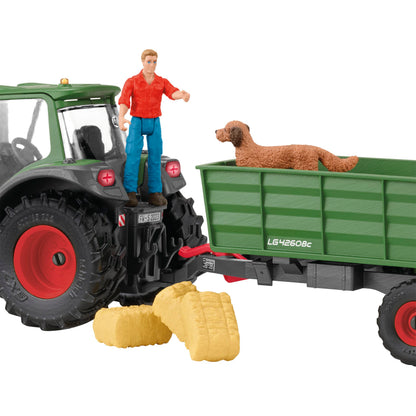 Schleich Farm World        42608 Tractor with Trailer