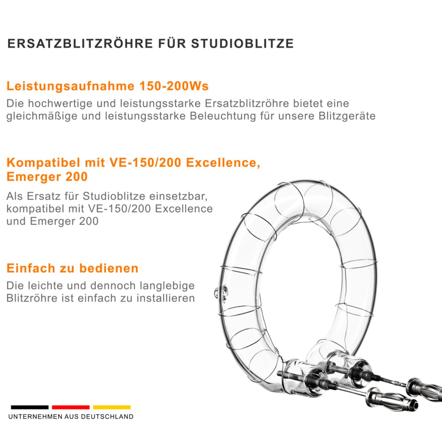 Walimex Pro Flash Tube for Emerger 200