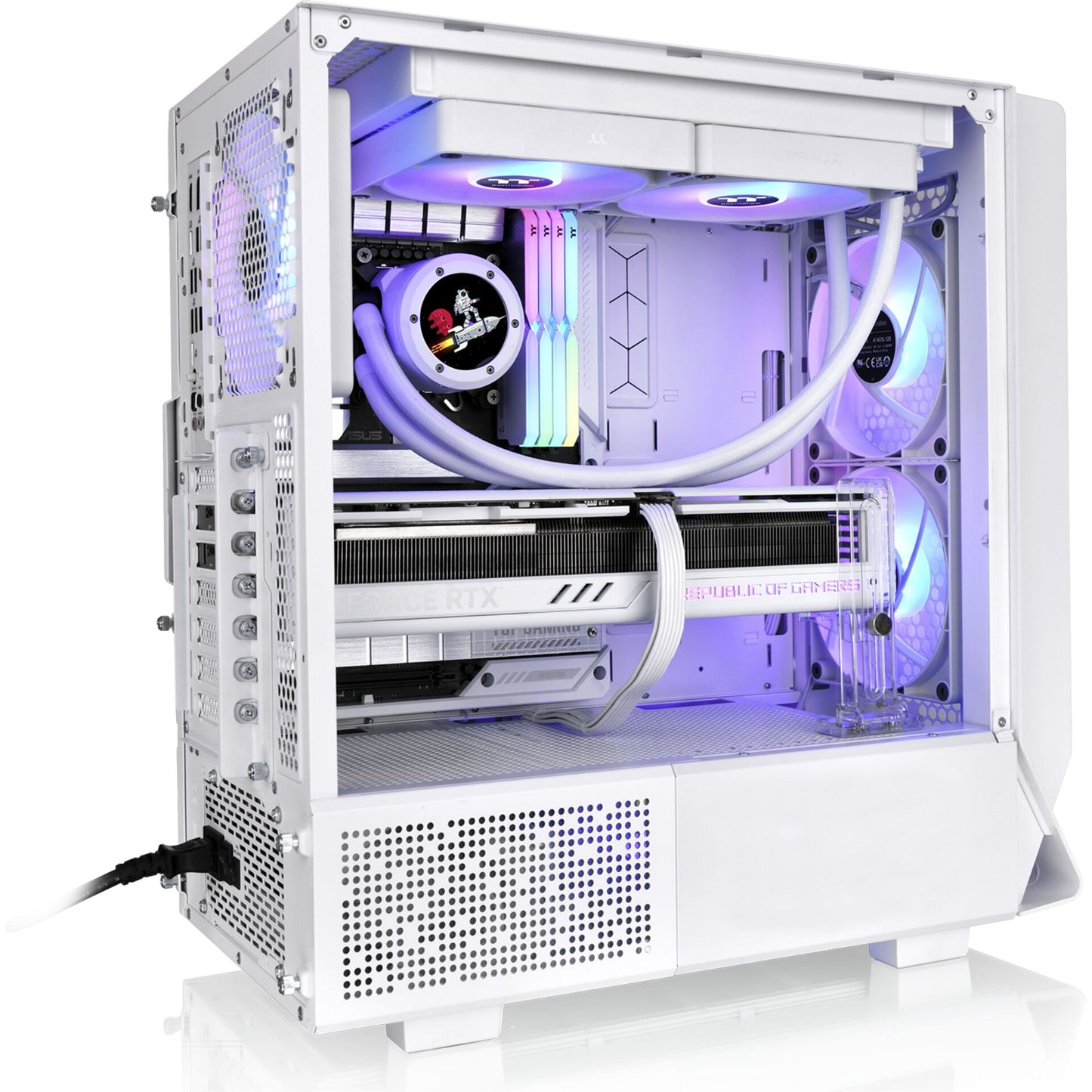 Thermaltake Ceres 330 TG ARGB Snow White