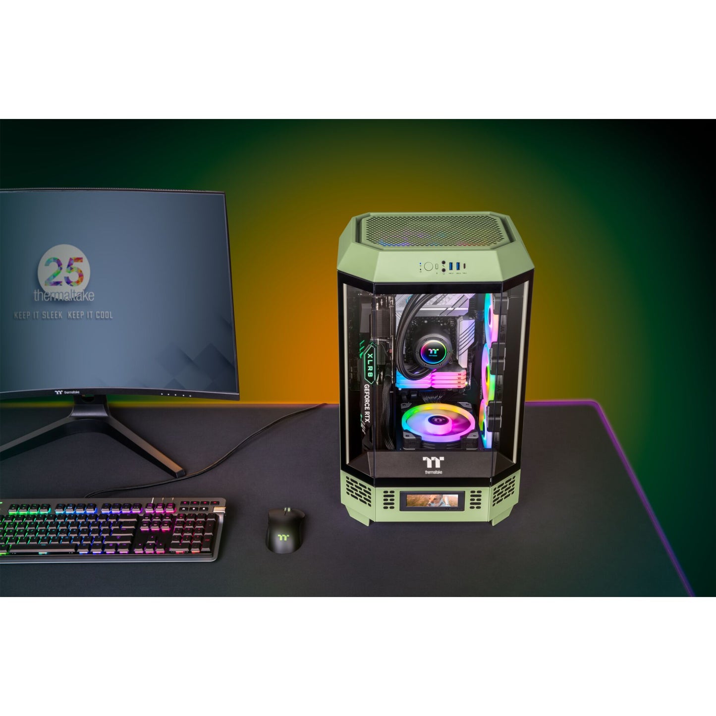 Thermaltake The Tower 300 Matcha Green