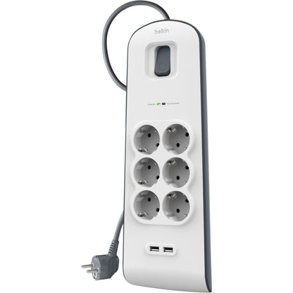 Belkin Surge Plus 6-fold incl. 2 x USB 2,4A