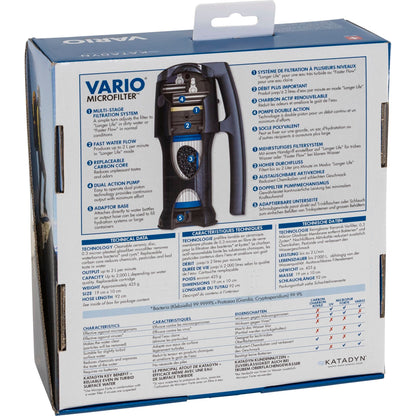 Katadyn Vario Filter Water Filter