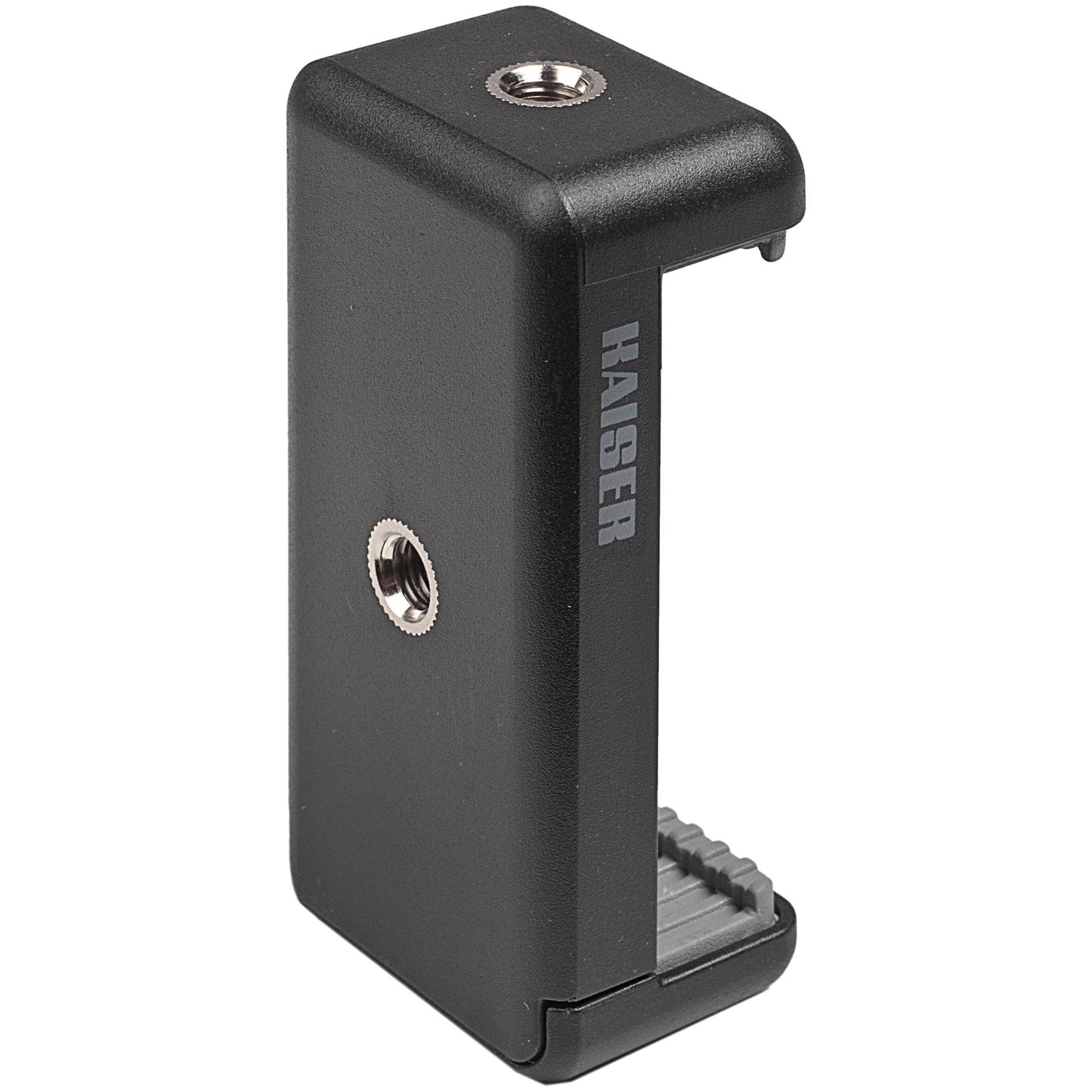 Kaiser Smartphone Mount black with 2 tripod sockets 6015