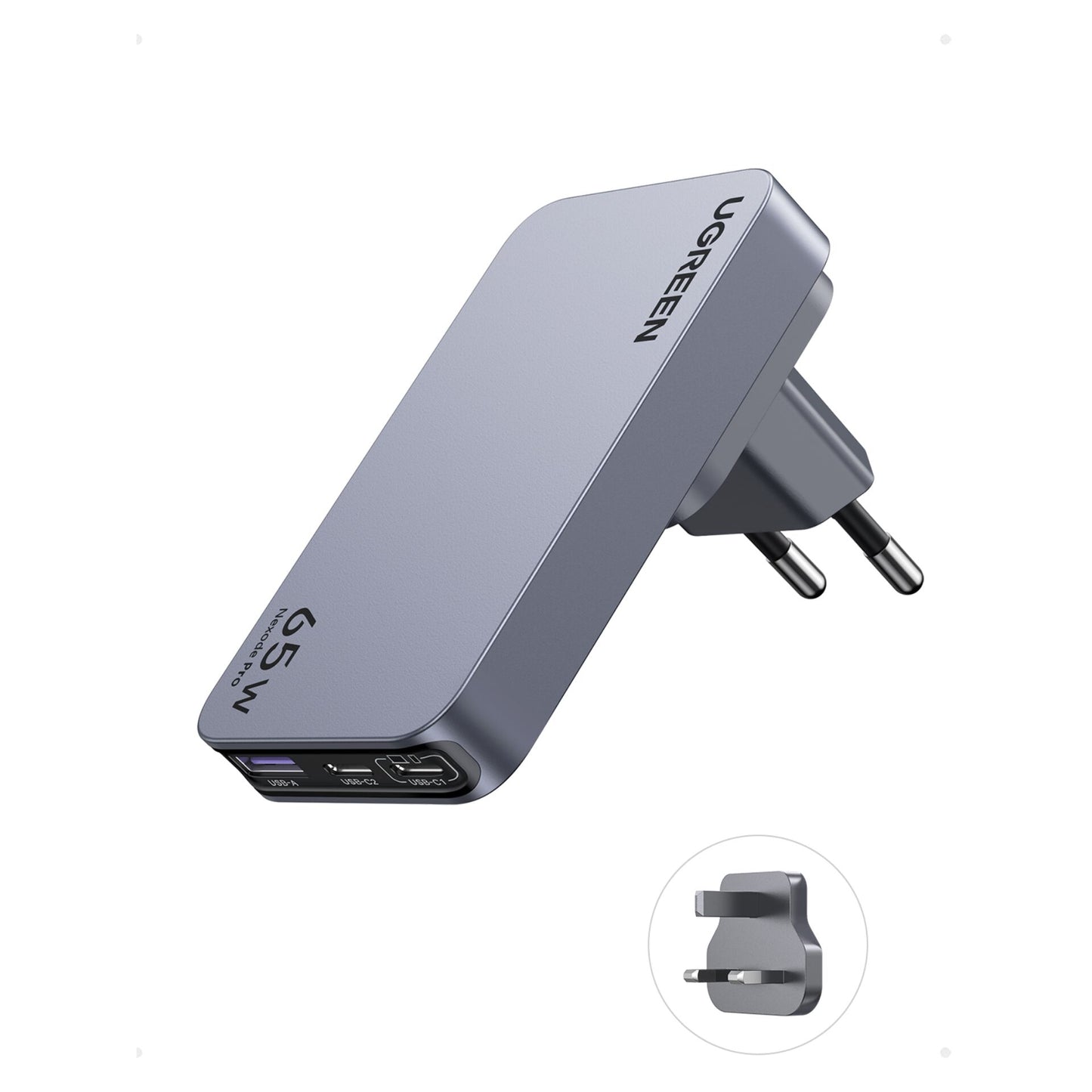UGREEN Nexode Pro 65W GaN Travel Charger