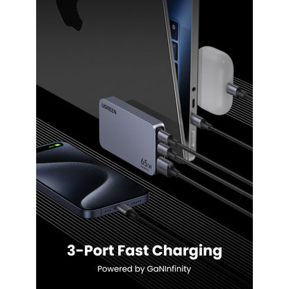 UGREEN Nexode Pro 65W GaN Travel Charger