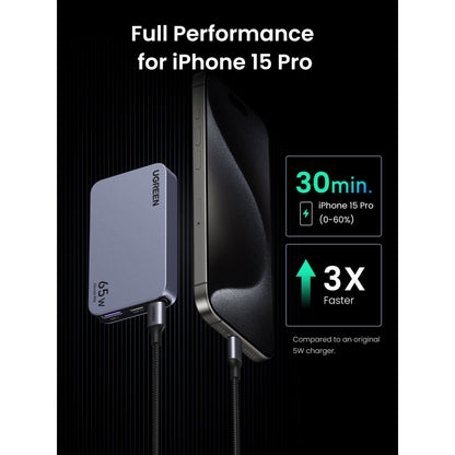 UGREEN Nexode Pro 65W GaN Travel Charger