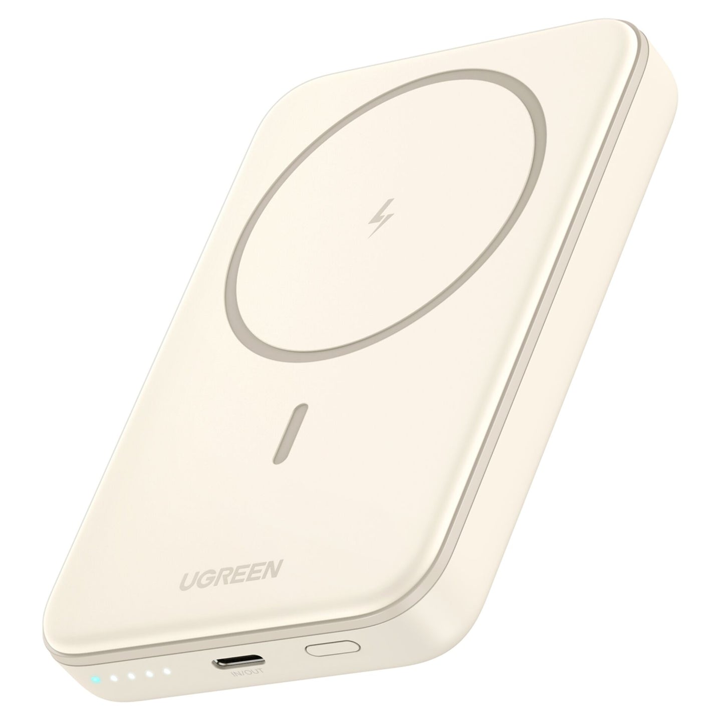 UGREEN 10000mAh Mini Powerbank Wireless 20W with MagSafe white