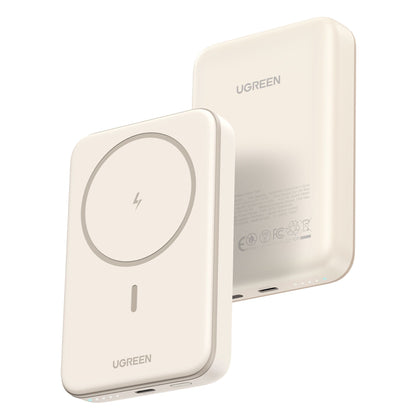 UGREEN 10000mAh Mini Powerbank Wireless 20W with MagSafe white