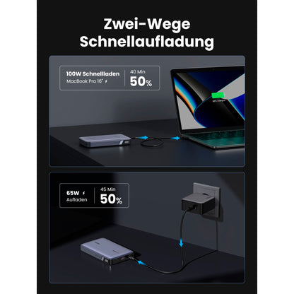 UGREEN 20000mAh Powerbank PD 100W