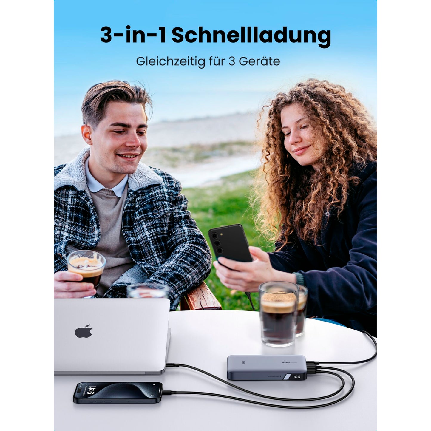 UGREEN 20000mAh Powerbank PD 100W