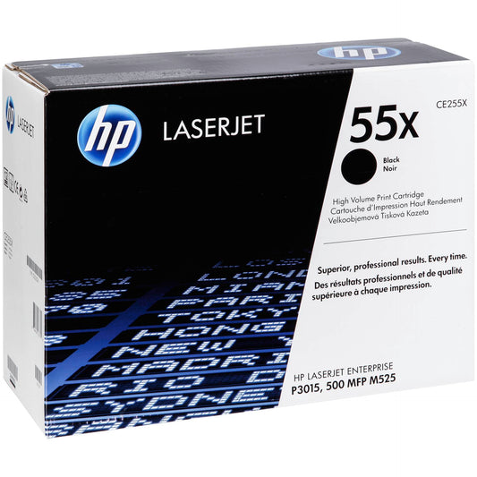 HP Toner CE 255 X black 55 X