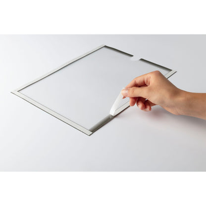 1x5 Durable Document Holder DIN A4 self-adhesive grey 400657
