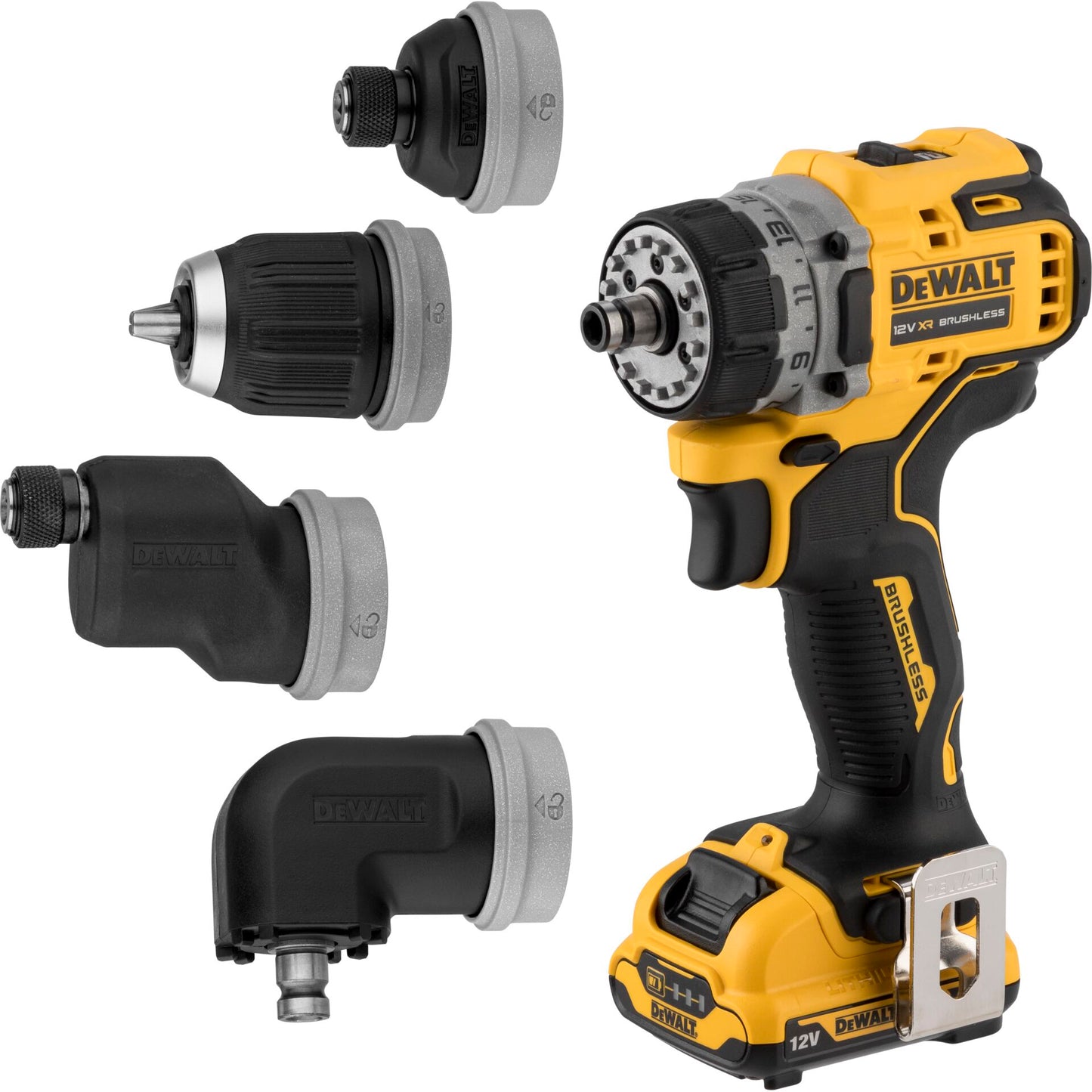DeWalt DCD703L2T-QW Cordless Drill Driver