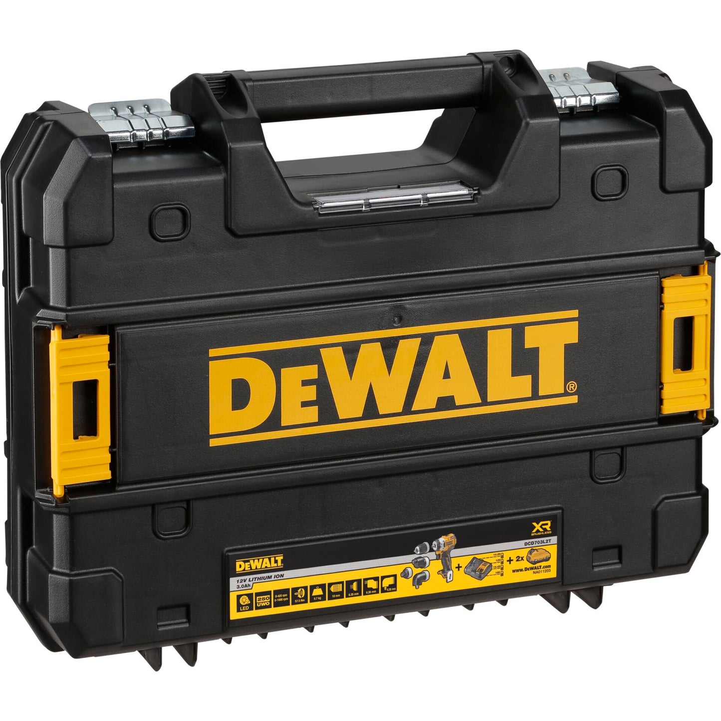DeWalt DCD703L2T-QW Cordless Drill Driver