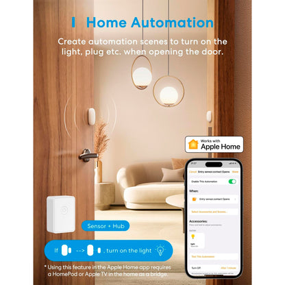 Meross Smart Door and Window Sensor Starter Kit incl. Hub