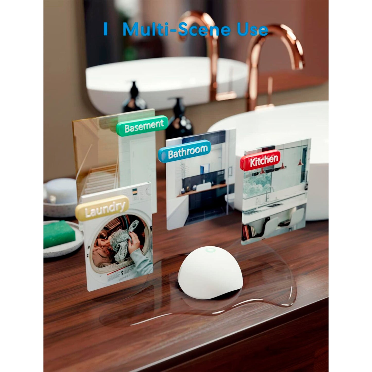 Meross Smart Water Leak Sensor Starter Kit Incl. Hub