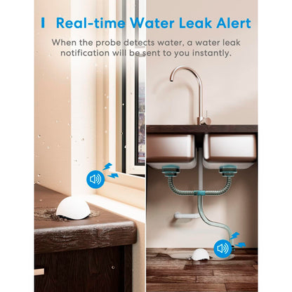 Meross Smart Water Leak Sensor Starter Kit Incl. Hub