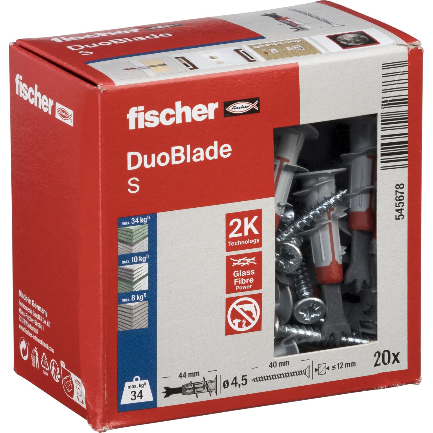 Fischer DUOBLADE S 20 pcs.