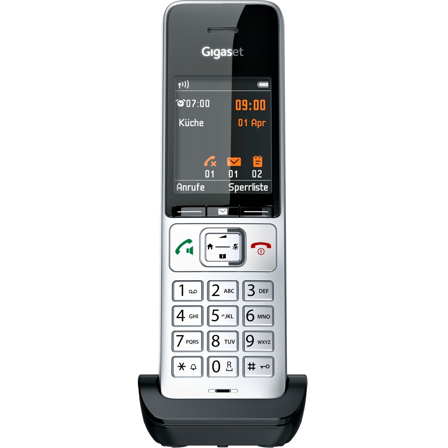 Gigaset COMFORT 500A IP BASE silver-black