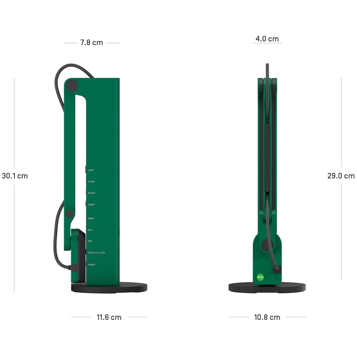 IPEVO VZ-R-S Document Scanner incl. Scanner-Pad and Software