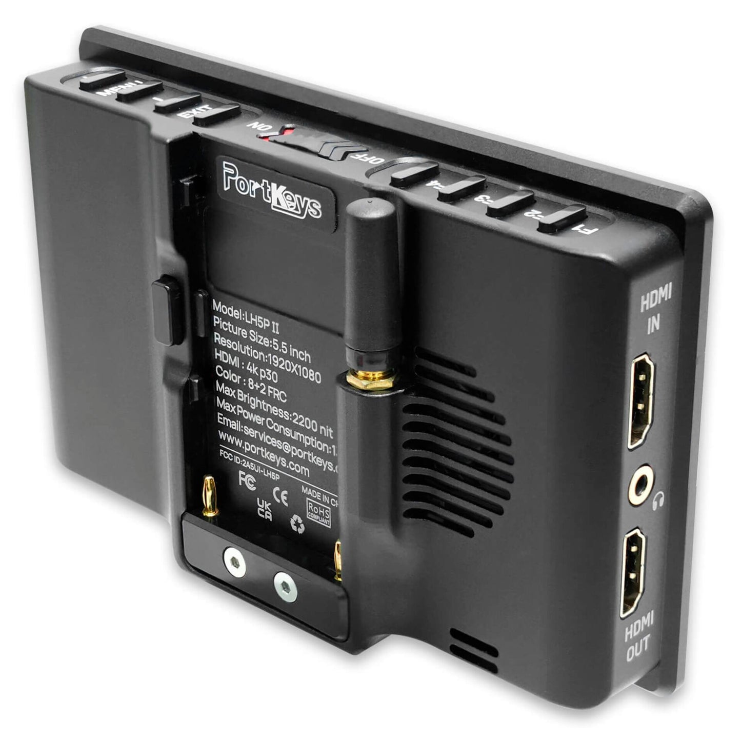 Portkeys LH5P II 5.5 Inch 4K HDMI Touchscreen Monitor