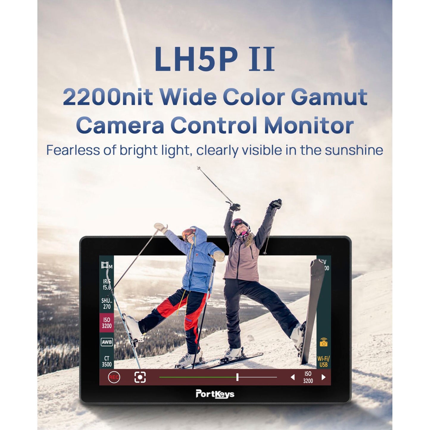 Portkeys LH5P II 5.5 Inch 4K HDMI Touchscreen Monitor