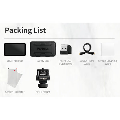 Portkeys LH7H 7 Inch Touchscreen Monitor with 1000 Nits