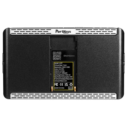 Portkeys LH7P 7 Inch black Touchscreen Monitor