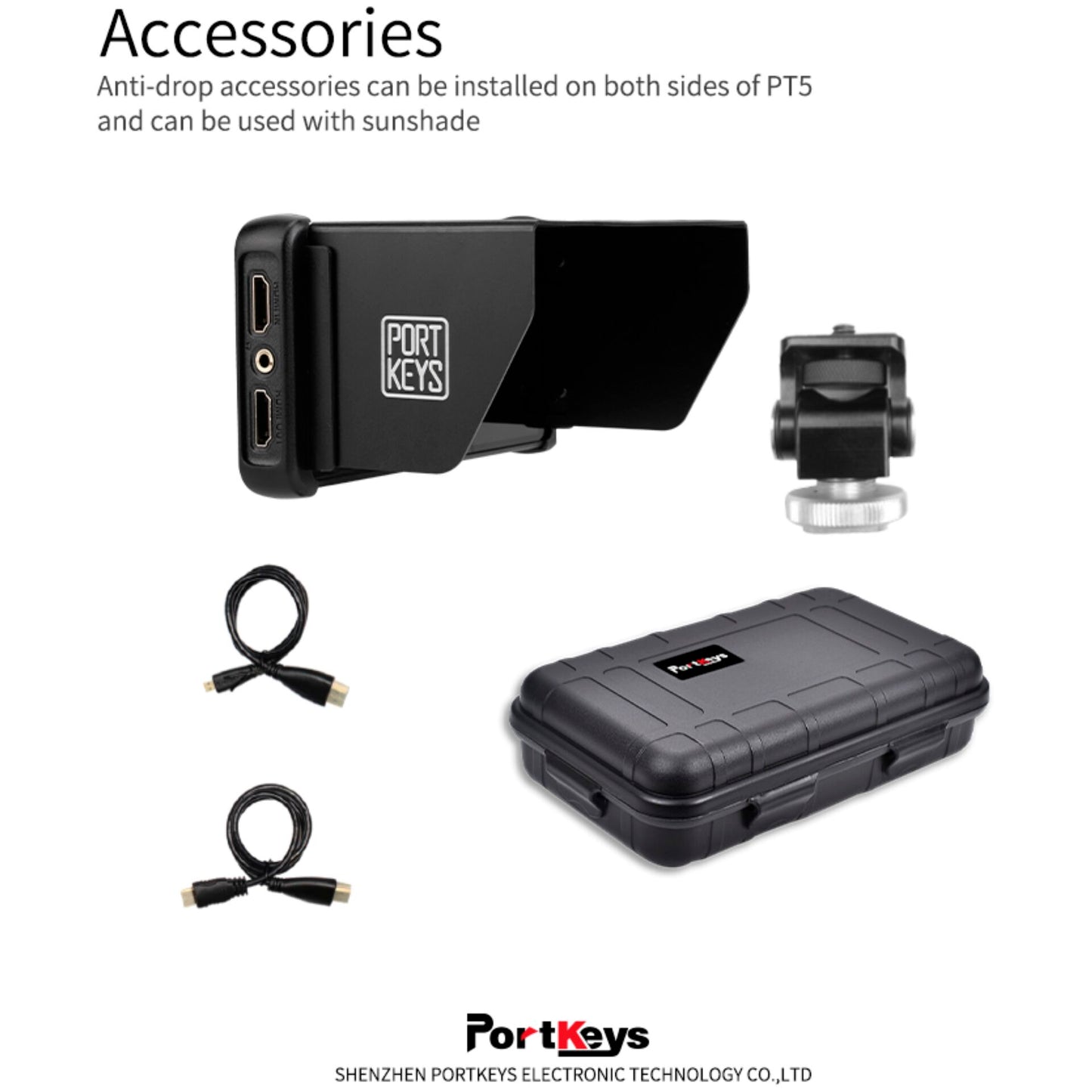 Portkeys PT5 II 5 Inch 4K HDMI Touchscreen Monitor