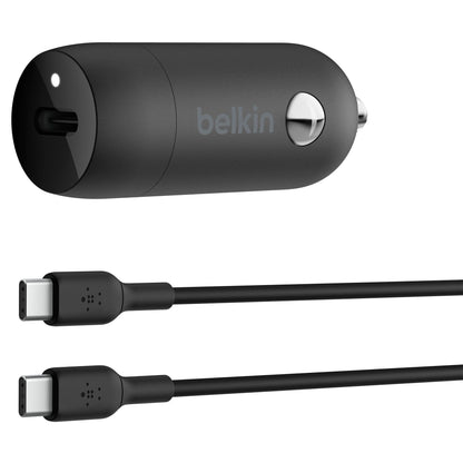 Belkin BOOST Charge 30W USB-C Car-Charger Cab.CCA004bt1MBK-B6