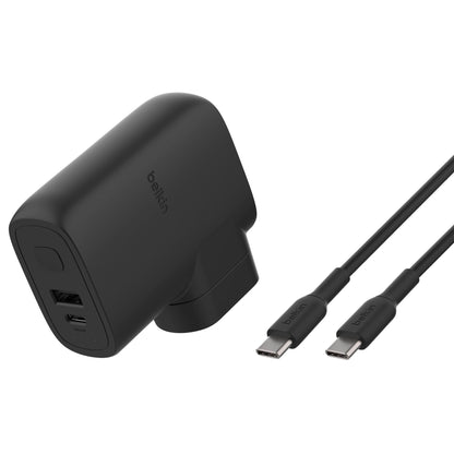 Belkin BOOST Charge Hybrid Dual Charger +Powerbk.BPZ003bt1MBK-B6